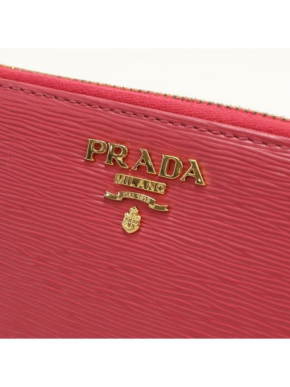 Prada Zip Around Wallet Vitello Move Leather - Picture 4 of 6